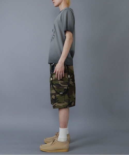 SPINNS（スピンズ）の「カモフラ柄ハーフパンツ/リアルツリー柄/デジタルカモ/カーゴ（カーゴパンツ・メンズ・グリーン系カモフラージュ/ブラウン系カモフラージュ/その他・M/L）」の11枚目の写真