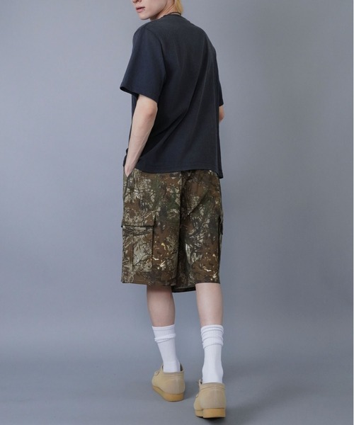 SPINNS（スピンズ）の「カモフラ柄ハーフパンツ/リアルツリー柄/デジタルカモ/カーゴ（カーゴパンツ・メンズ・グリーン系カモフラージュ/ブラウン系カモフラージュ/その他・M/L）」の20枚目の写真