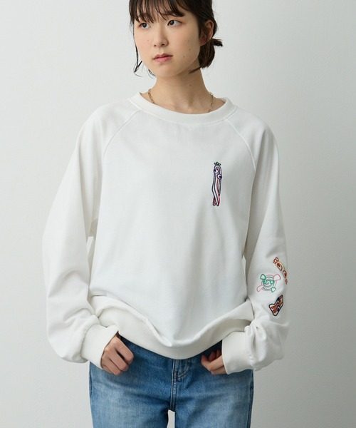 セール】ニンジンくん刺繍入りスウェット（スウェット）｜Lipoy