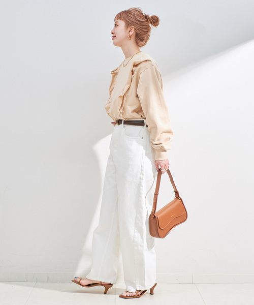 B.C STOCK(ベーセーストック)の「《追加3》ゴールドピンバックルベルト(ベルト・レディース・ブラック/ブラウン/キャメル・FREE)」の6枚目の写真