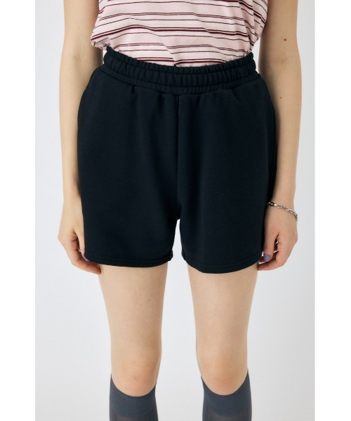 MOUSSY（マウジー）の「SWEAT TRACK ショーツ（スウェットパンツ・レディース・オフホワイト/杢グレー/ブラック・FREE）」の10枚目の写真