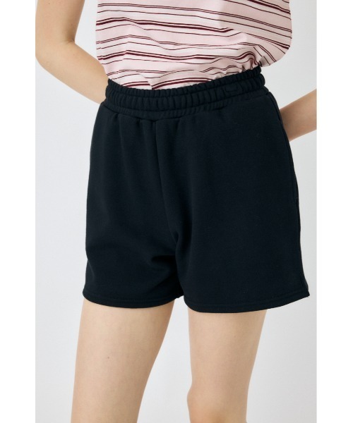 MOUSSY（マウジー）の「SWEAT TRACK ショーツ（スウェットパンツ・レディース・オフホワイト/杢グレー/ブラック・FREE）」の11枚目の写真