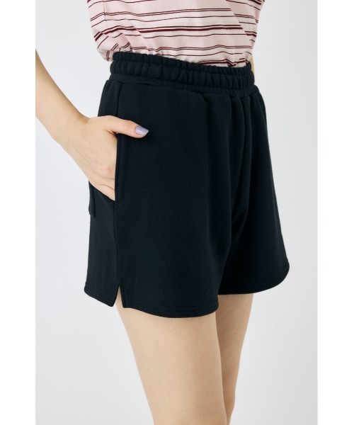 MOUSSY（マウジー）の「SWEAT TRACK ショーツ（スウェットパンツ・レディース・オフホワイト/杢グレー/ブラック・FREE）」の12枚目の写真