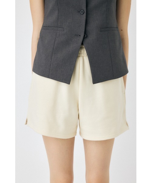 MOUSSY（マウジー）の「SWEAT TRACK ショーツ（スウェットパンツ・レディース・オフホワイト/杢グレー/ブラック・FREE）」の22枚目の写真