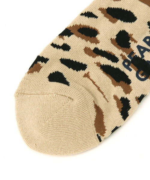 PEARLY GATES(パーリーゲイツ)の「【PEARLY GATES】ヒョウ柄アンクルソックス (MENS)(ソックス/靴下・メンズ・グレー系その他2/ベージュ系その他・FREE)」の5枚目の写真
