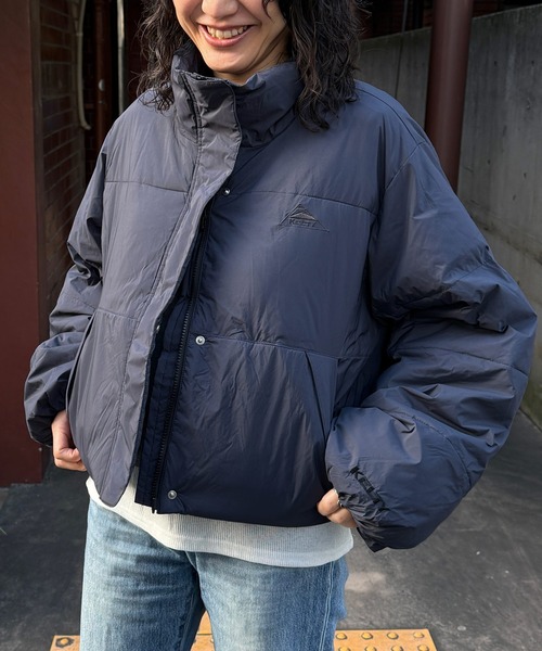 ❉STUDIO CLIP❉KELTY別注高機能中綿アウター未使用品ネイビー セール】【KELTY】≪限定別注≫ インサレーションクロップドジャケット