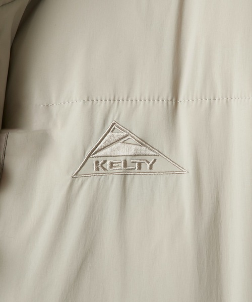 KELTY(ケルティ)の「【KELTY】≪限定別注≫ インサレーションクロップドジャケット ショート丈中綿ブルゾン フェイクダウン 撥水(ダウンジャケット/コート・レディース・ブラック/バーガンディー/ネイビー/ベージュ・FREE)」の5枚目の写真
