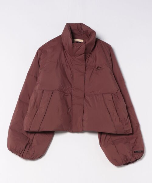 KELTY(ケルティ)の「【KELTY】≪限定別注≫ インサレーションクロップドジャケット ショート丈中綿ブルゾン フェイクダウン 撥水(ダウンジャケット/コート・レディース・ブラック/バーガンディー/ネイビー/ベージュ・FREE)」の18枚目の写真