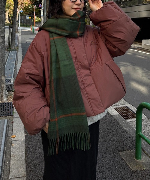 KELTY(ケルティ)の「【KELTY】≪限定別注≫ インサレーションクロップドジャケット ショート丈中綿ブルゾン フェイクダウン 撥水(ダウンジャケット/コート・レディース・ブラック/バーガンディー/ネイビー/ベージュ・FREE)」の16枚目の写真