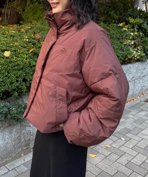 KELTY(ケルティ)の「【KELTY】≪限定別注≫ インサレーションクロップドジャケット ショート丈中綿ブルゾン フェイクダウン 撥水(ダウンジャケット/コート・レディース・ブラック/バーガンディー/ネイビー/ベージュ・FREE)」の15枚目の写真