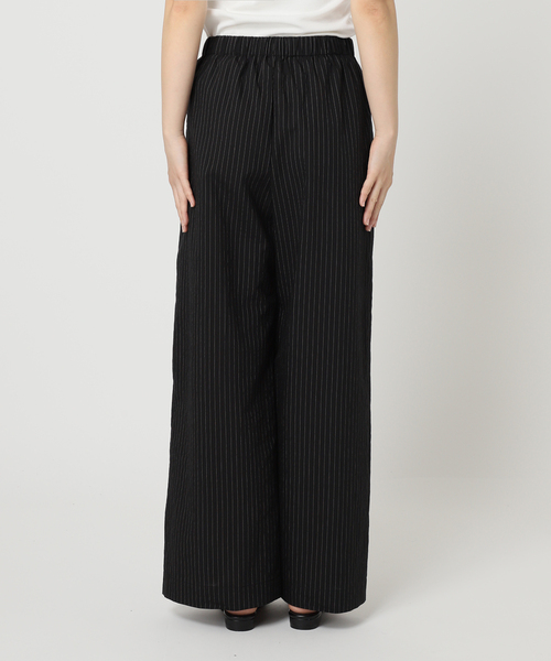 EXODUS ピンストライプ レーヨン イージーパンツ exodus(エクソダス)｜EASY TROUSERS｜正規通販取扱店 In STATE