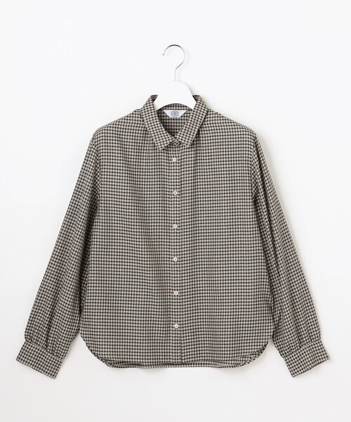 J.PRESS(ジェイプレス)の「サイロチェック シャツ(シャツ/ブラウス・レディース・ベージュ系3/アイボリー系3・T13/T15)」の15枚目の写真