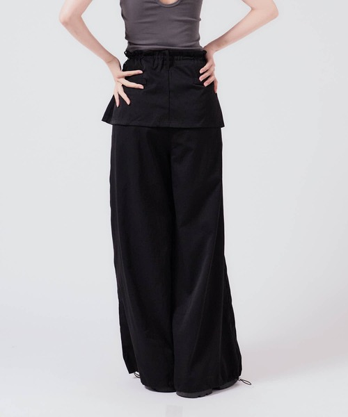 RAIVE ♥ Layered Wide Pants / 追跡付 セール】layered wide pants / レイヤード ワイドパンツ（その他