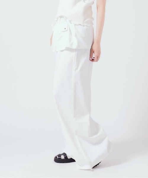 セール】layered wide pants / レイヤード ワイドパンツ（その他