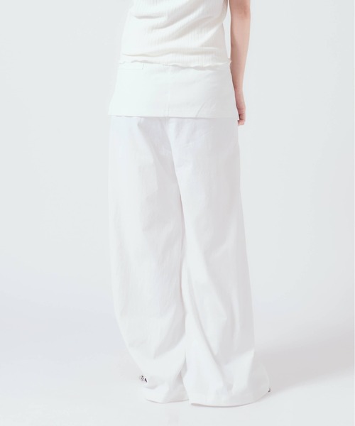 Chick(チック)の「layered wide pants / レイヤード ワイドパンツ(その他パンツ・レディース・ブラック/ホワイト・FREE)」の20枚目の写真