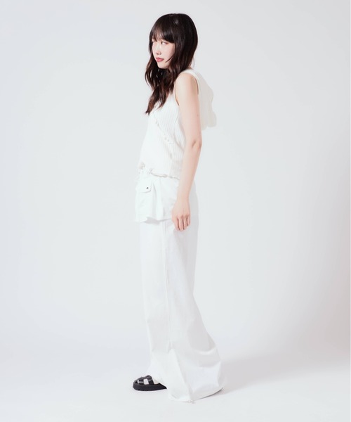 セール】layered wide pants / レイヤード ワイドパンツ（その他