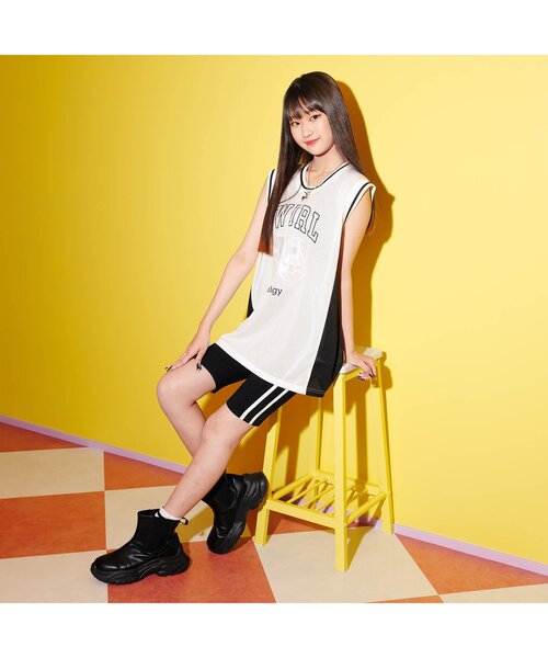 セール】オーロラナンバリングBIGタンク（タンクトップ）｜algy