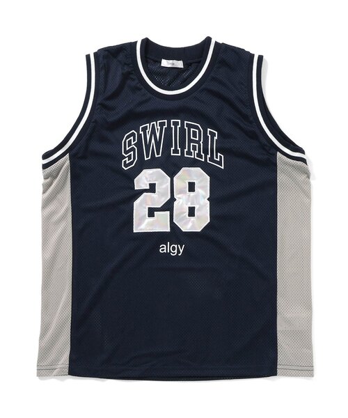 algy（アルジー）の「オーロラナンバリングBIGタンク（タンクトップ・キッズ・オフホワイト/ネイビー/レッド・SMALL/MEDIUM/X-SMALL/XX-SMALL）」の12枚目の写真