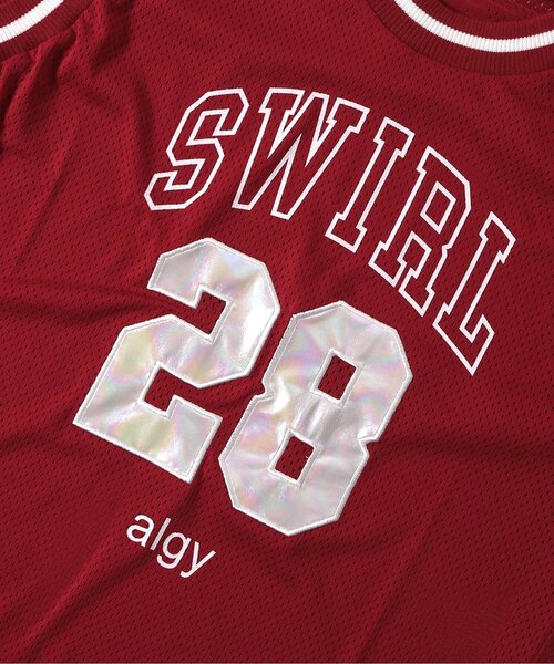 algy（アルジー）の「オーロラナンバリングBIGタンク（タンクトップ・キッズ・オフホワイト/ネイビー/レッド・SMALL/MEDIUM/X-SMALL/XX-SMALL）」の20枚目の写真