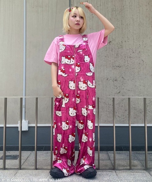 サロペット・オーバーオール・オールインワン Kitty 2025年最新】HELLO