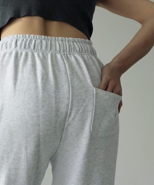 anuke/アンヌーク] ドローストリング スウェットパンツ（その他