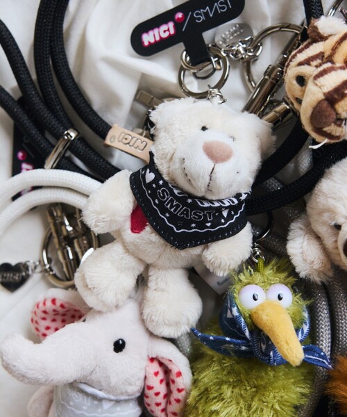 希少　感染るんです　ストラップ　極美品　10個セット NICI × SMAST/ニキ × スマスト NICI x SMAST GLITTER STRAPバンダナ