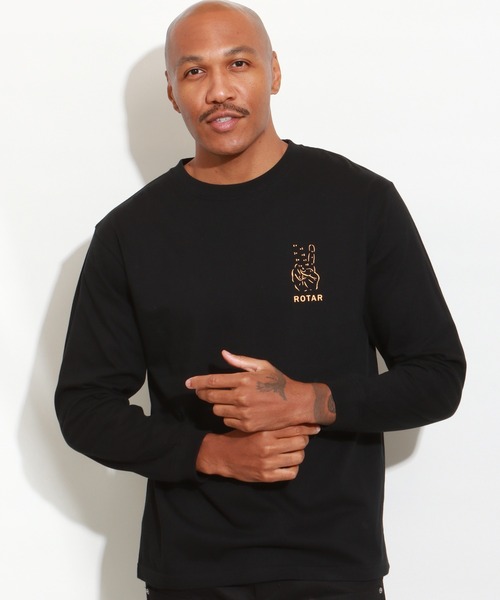 ROTAR（ローター）の「Mind Connection LS Tee（Tシャツ/カットソー・メンズ・ブラック/ブルー系その他/アッシュグレー・X-LARGE/LARGE/MEDIUM/SMALL）」の4枚目の写真