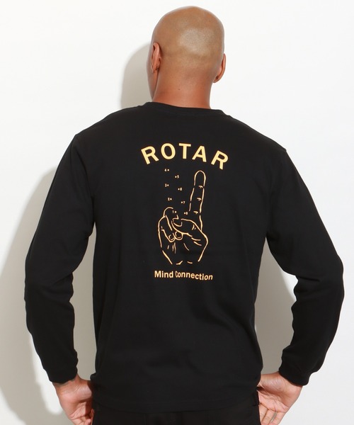 ROTAR（ローター）の「Mind Connection LS Tee（Tシャツ/カットソー・メンズ・ブラック/ブルー系その他/アッシュグレー・X-LARGE/LARGE/MEDIUM/SMALL）」の5枚目の写真