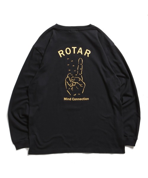 ROTAR（ローター）の「Mind Connection LS Tee（Tシャツ/カットソー・メンズ・ブラック/ブルー系その他/アッシュグレー・X-LARGE/LARGE/MEDIUM/SMALL）」の7枚目の写真