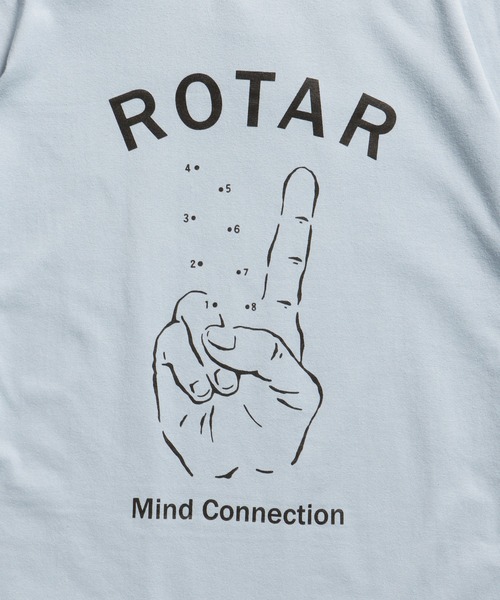 ROTAR（ローター）の「Mind Connection LS Tee（Tシャツ/カットソー・メンズ・ブラック/ブルー系その他/アッシュグレー・X-LARGE/LARGE/MEDIUM/SMALL）」の10枚目の写真
