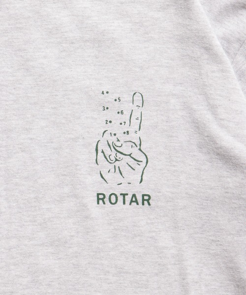ROTAR（ローター）の「Mind Connection LS Tee（Tシャツ/カットソー・メンズ・ブラック/ブルー系その他/アッシュグレー・X-LARGE/LARGE/MEDIUM/SMALL）」の13枚目の写真