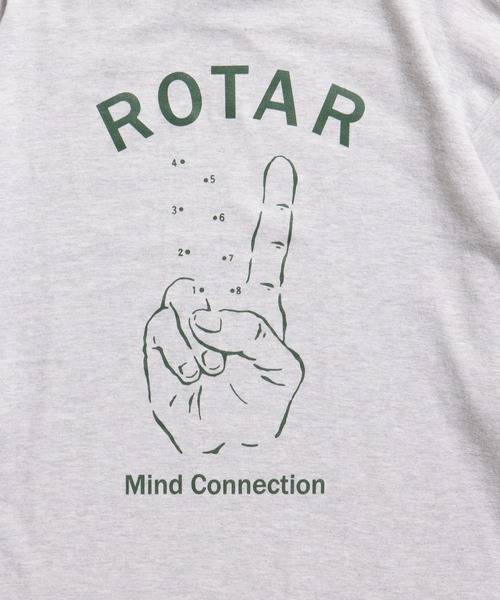 ROTAR（ローター）の「Mind Connection LS Tee（Tシャツ/カットソー・メンズ・ブラック/ブルー系その他/アッシュグレー・X-LARGE/LARGE/MEDIUM/SMALL）」の14枚目の写真
