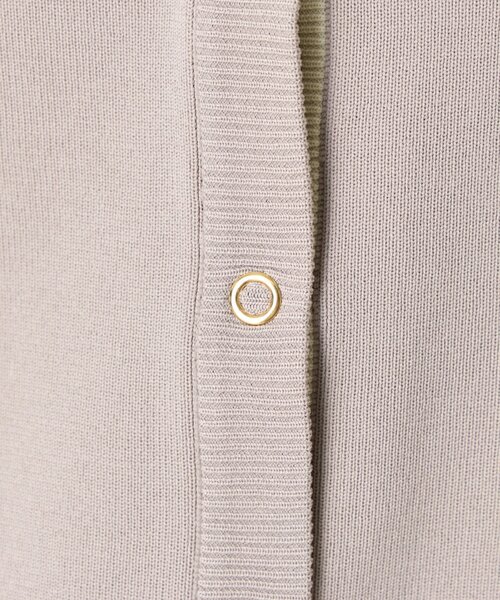 Jena espace merveilleux（ジェナ　エスパスメルヴェイユ）の「【前後2WAY仕様／ロングシーズン着れる！】ビハイ袖メッシュ2WAYカーディガン（カーディガン/ボレロ・レディース・ブラック/グレー/グリーン/パープル・FREE）」の13枚目の写真