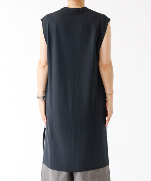 DESIGNWORKS（デザインワークス）の「カットオフロンクジレ（ベスト・レディース・ブラック/アイボリー・フリー）」の9枚目の写真