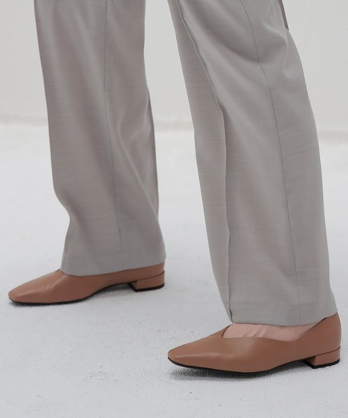 DRESSLAVE（ドレスレイブ）の「suiting trousers(スーチングトラウザーズ)（スラックス・レディース・グレー/ブラック・38/36）」の6枚目の写真