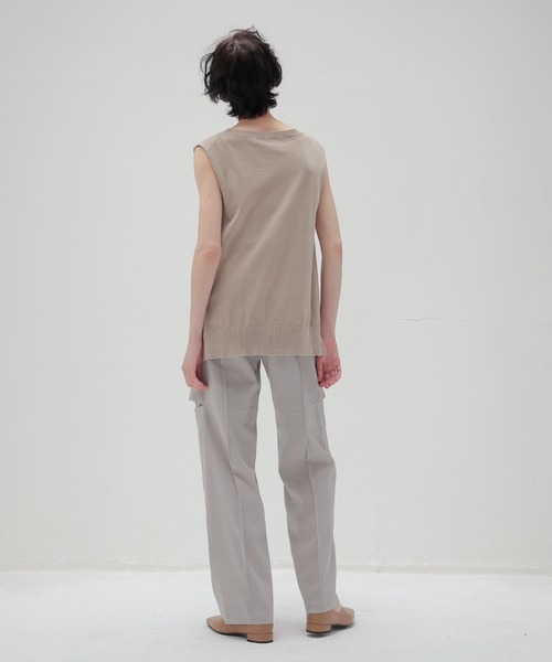 DRESSLAVE（ドレスレイブ）の「suiting trousers(スーチングトラウザーズ)（スラックス・レディース・グレー/ブラック・38/36）」の9枚目の写真