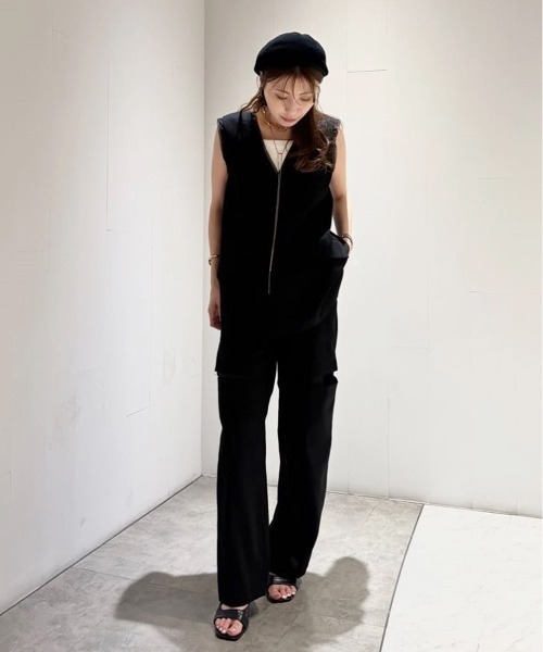 DRESSLAVE（ドレスレイブ）の「suiting trousers(スーチングトラウザーズ)（スラックス・レディース・グレー/ブラック・38/36）」の20枚目の写真
