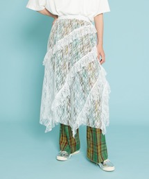 PUNYUS | レースレイヤードスカート(スカート)