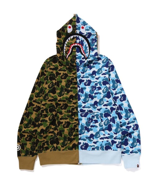A BATHING APE（アベイシングエイプ）の「ABC CAMO SEPARATE SHARK
