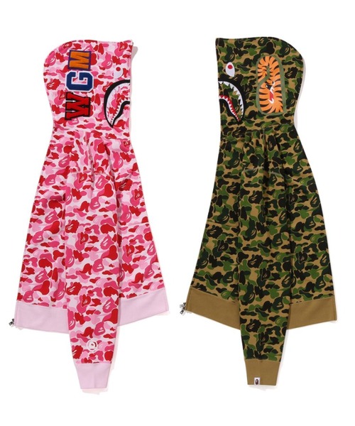 A BATHING APE（アベイシングエイプ）の「ABC CAMO SEPARATE SHARK