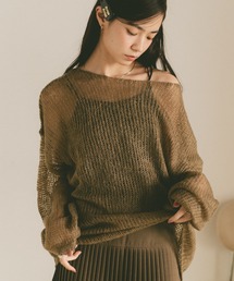 VANNIE U（ヴァニーユー）の「シアールーズニット（ニット/セーター）」