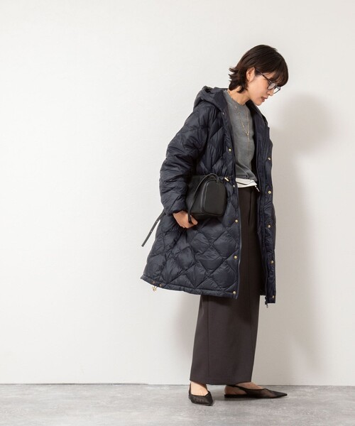 TAION（タイオン）の「【TAION/タイオン】別注ミドル丈Aラインフード