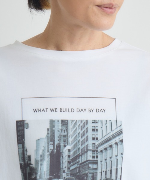 Dignite Collier フォトプリント2WAY Tシャツ（Tシャツ