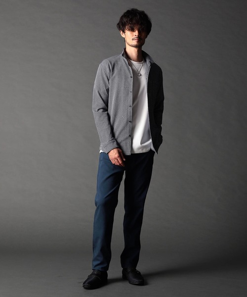 NICOLE CLUB FOR MEN（ニコルクラブフォーメン）の「ガムストレッチカラーパンツ（その他パンツ・メンズ・ブラック系1/ブラック系2/チャコール/ベージュ・SMALL/MEDIUM/LARGE/X-LARGE）」の10枚目の写真