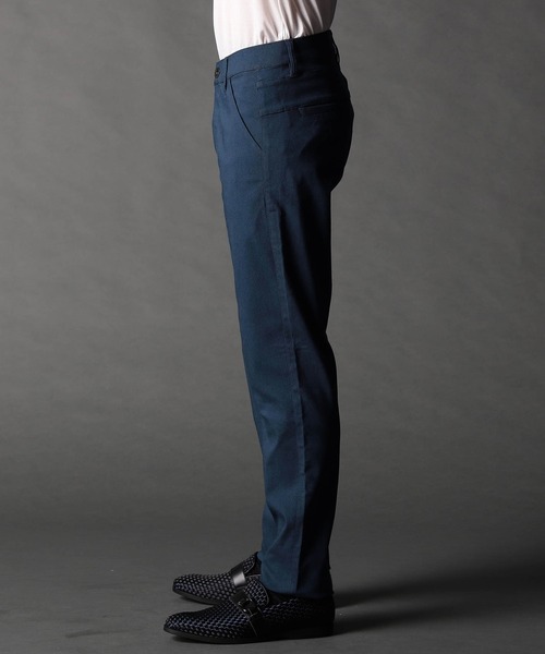 NICOLE CLUB FOR MEN（ニコルクラブフォーメン）の「ガムストレッチカラーパンツ（その他パンツ・メンズ・ブラック系1/ブラック系2/チャコール/ベージュ・SMALL/MEDIUM/LARGE/X-LARGE）」の12枚目の写真