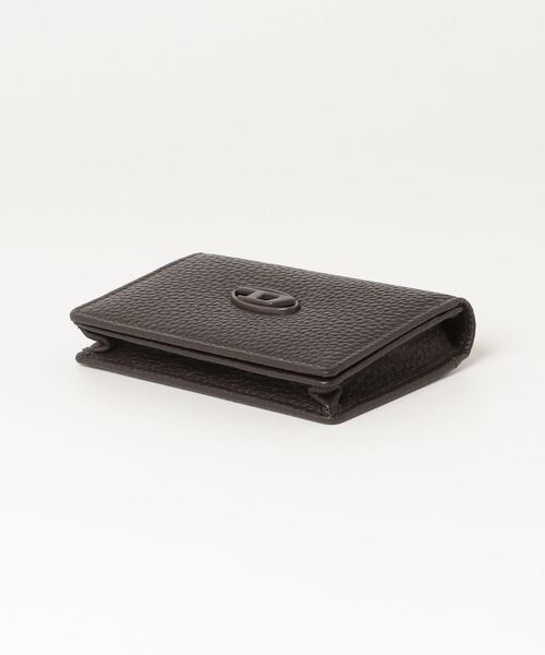 DIESEL（ディーゼル）の「メンズ カードケース HISSU EVO HISSU EVO CARD HOLDER IV（カードケース・メンズ・ブラウン/ライトグレー/ブラック・UNI）」の5枚目の写真