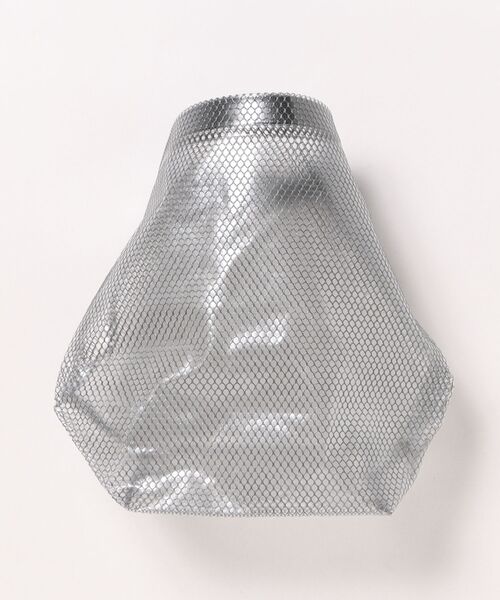 Pochi Pouch(ポチポーチ)の「Pochi Pouch/【3サイズ展開】メッシュ&クリア 防水 ドライ バッグ(エコバッグ/サブバッグ・レディース・グレー/ホワイト・SMALL/MEDIUM/LARGE)」の15枚目の写真