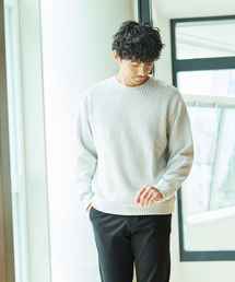 ABAHOUSE GRAY | 【立体ビッグワッフル】 長袖Tシャツ(Tシャツ/カットソー)