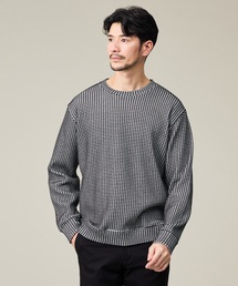 ABAHOUSE GRAY | 【立体ビッグワッフル】 長袖Tシャツ(Tシャツ/カットソー)