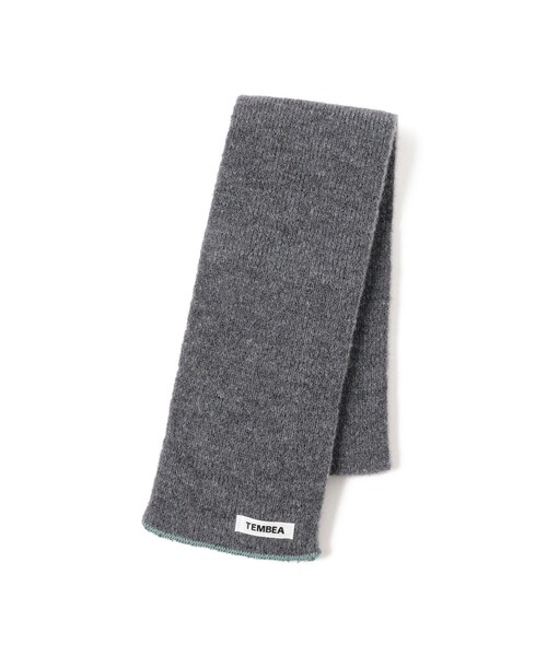 TEMBEA（テンベア）の「【別注】TEMBEA / キッズ マフラー 2025（マフラー・キッズ・イエロー系その他4/グレー/ベージュ・ONE SIZE）」の7枚目の写真